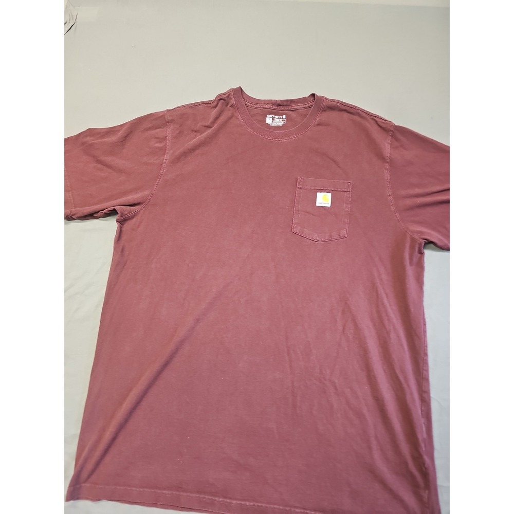 CARHARTT Shirt "Mens‎ Size 2XL Tall"  K87 Loose Heavyweight Short Sleeve T Shirt
